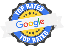 google top rated badge