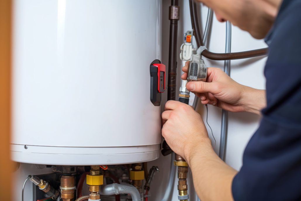 Professional water heater repair and installation tools used in Sonoma County homes.